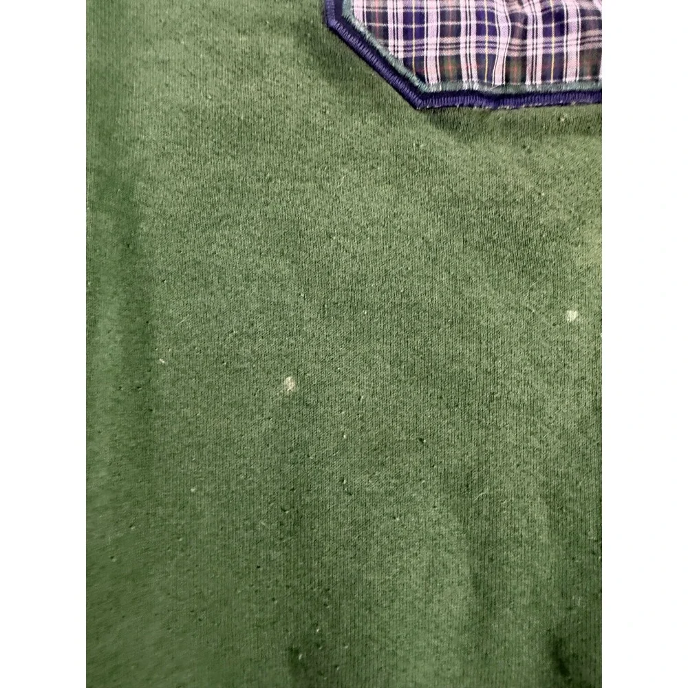 Vintage Lee Heavyweight Florida U Sweatshirt Mens XL Green Plaid Made in USA
